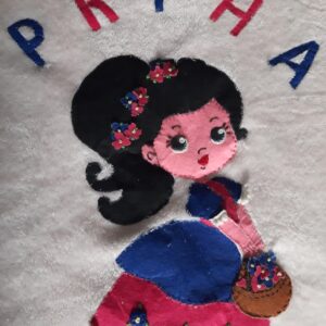 Personalised Babyhug Blanket with Custom Hand Embroidery – Soft & Cozy Baby Gift